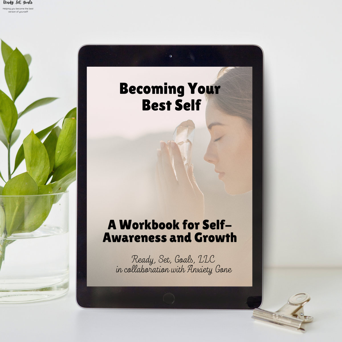 Finding Your Best Self: A digital mental health workbook and anxiety journal with anxiety worksheets for self-care and personal growth. Perfect gift for someone with anxiety, depression, or as part of a self-care or mental health gift basket.