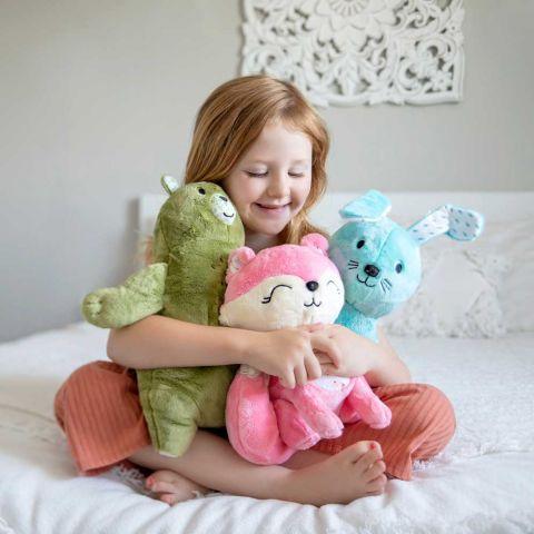 Aroma Plush Birch Bear with KidSafe essential oils, Safety Scent Cartridge, plush toy for calming kids, aromatherapy gifts, and essential oil diffuser toys.