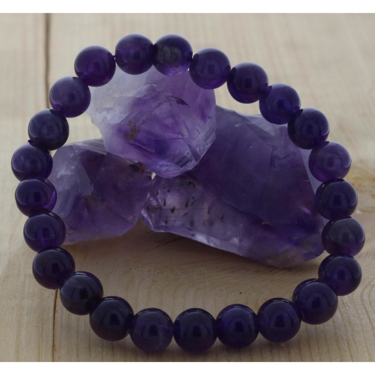 Buy Healing Crystal Bracelet for Anxiety and Stress Rose Quartz Online in  India  Etsy