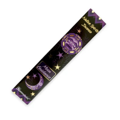 Moon Guidance Sacred Jasmine Incense Sticks for calming, feminine energy and spiritual rituals, to be used on incense holders.